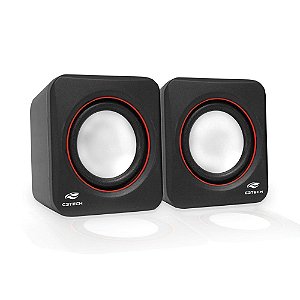 CAIXA DE SOM USB 3W SPEAKER PRETO SP-301BK C3TECH