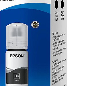 KIT GARRAFA DE TINTA EPSON PARA ECOTANK 65ML T544 - COM 2 UNIDADES PRETO