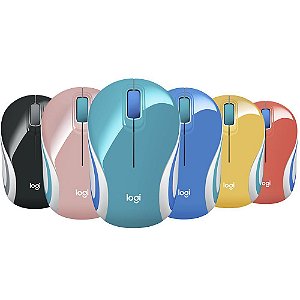 MINI MOUSE LOGITECH M187 SEM FIO