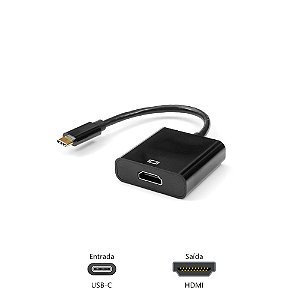 CABO ADAPTADOR USB-C M X HDMI F ADP-USBCHDMI10BK PLUSCABLE