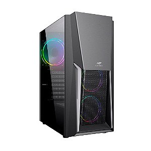 GABINETE GAMER C3TECH MT-G670SBK S/ FTE