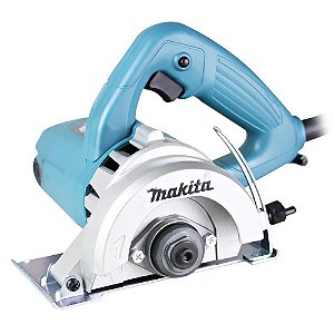 Serra Mármore 1300w Makita 4100NH3 110mm Com 2 Discos De Corte