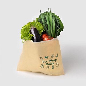 Ecowrap bolsa - tecido encerado vegano