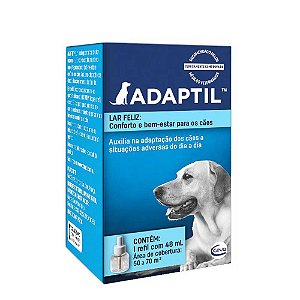 Kit Difusor Elétrico Compatível + Refil Adaptil Para Cães 48ml