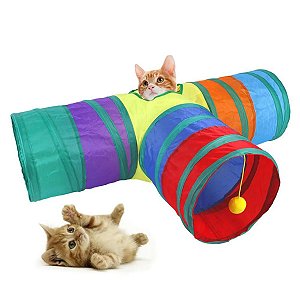 Brinquedo Tunel de Gato