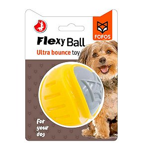 Bola Bolinha apito treinamento interativo reforçada Pet M 7,5cm