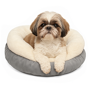Cama Pet Luxo Donut - 50cm x 50cm
