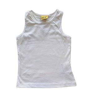 Camiseta Regata Branca - Mineral