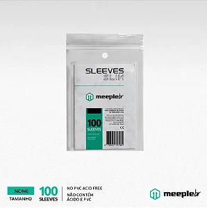 Sleeve Slim MeepleBR