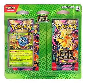 Tangela - Heróis Excelsos - Blister Quádruplo Megaevolução - Pokemon TCG