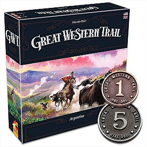 Kit Moedas Great Western Trail: Argentina