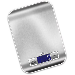 Balança Digital Vidro Para Cozinha 5kg Precisão Alimentos