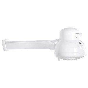 Chuveiro Ducha Elétrica 5500W Branca com Braço 30cm Astra 220V