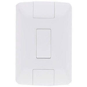Conjunto Interruptor Simples 6a Tramontina Montado 4x2 Aria
