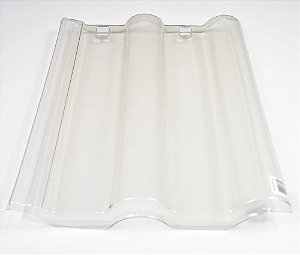 Kit 10 Telha Transparente Small Telha 42x33 Plástica Lubian