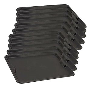 Kit 10 Bandeja Restaurante Self Service Fast Food 48x33