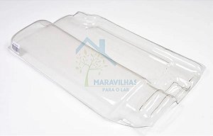 Telha Romana Transparente 45cm X 25cm R-13 Eurotop