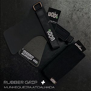 Kit Rubber Grip Uódi + Munhequeira Atoalhada