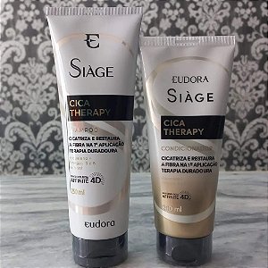 Kit Shampoo e Condicionador Siage Eudora Cica Therapy