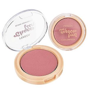 Blush compacto choco fun cor Vanille