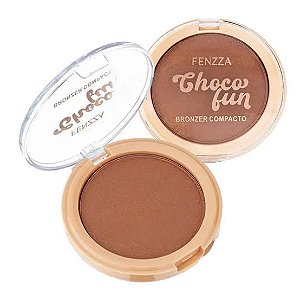 Bronzer compacto choco fun cor cacau