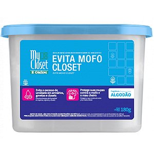 Pote Antimofo 180g Desumidificador Ordene Evita Mofo Closet Armário
