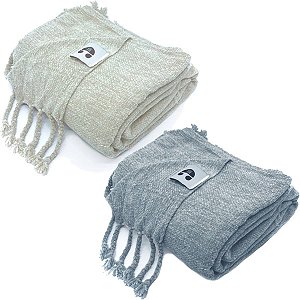 Manta Chenille Solteiro CasaComCasa Jeito Sereno 127x152cm Toque Macio