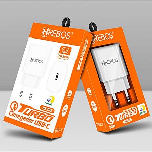 Fonte Carregador Turbo 20w Usb-c Pd para Celular Tablet Iphone Samsung
