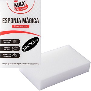 Esponja Mágica Max Clean 10x7x3cm