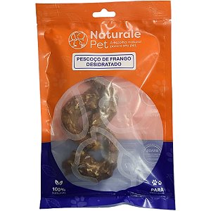 Petisco Pescoço Galinha Frango Desidratada 100% Natural Pet Cães Gatos