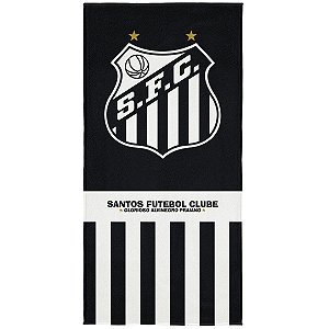 Toalha de Banho Time Santos 70x140cm Avelulado Licenciado Lepper
