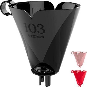 Suporte Plástico para Filtro de Café 103 Sanremo Coador Garrafa Bule