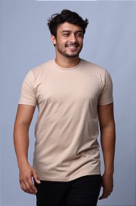 Camiseta Lisa Bege