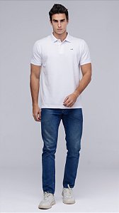 Camisa Polo Branca