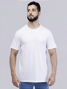 Camiseta LISA Pima Branca - Regular