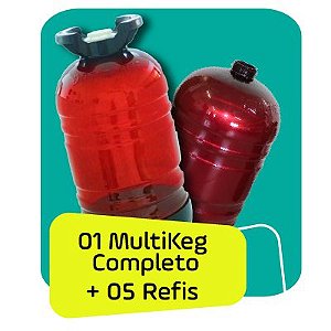 Kit ECO 06 Unidades Multkeg 30L