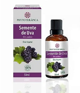 Óleo Vegetal de Semente de Uva 50ml - Phytoterápica