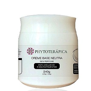 Creme Base Neutra Sem Perfume 240g - Phytoterápica