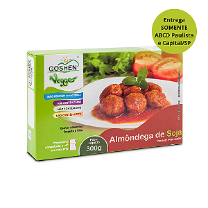 Almôndega de Soja Vegana 300g - Goshen