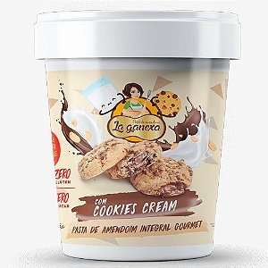 Pasta de Amendoim Cookies & Cream La Ganexa  Loja do Empório Natural -  Loja do Empório Natural - Sua vida mais saudável