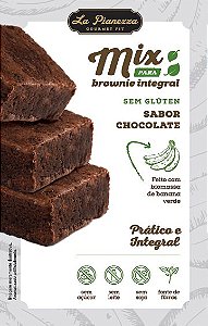 Mix para Brownie Integral sabor Chocolate 250g - La pianezza