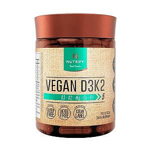 Vegan D3K2 60 cápsulas - Nutrify