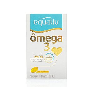 Ômega 3 1000mg 180 Capsulas - Equaliv