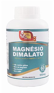 Magnésio Dimalato 60 cápsulas - Mosteiro Dévakan