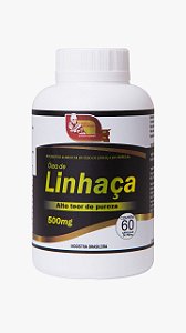 Óleo de Linhaça 500mg 60 cápsulas - Mosteiro Dévakan