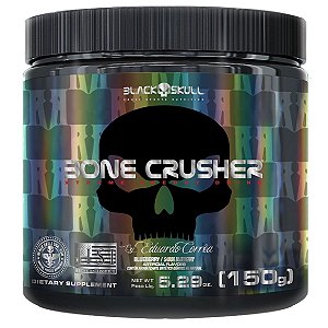 Pré-treino Bone Crusher - Black Skull