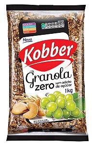 Granola Zero Sem Adição de Açúcar 1kg - Kobber