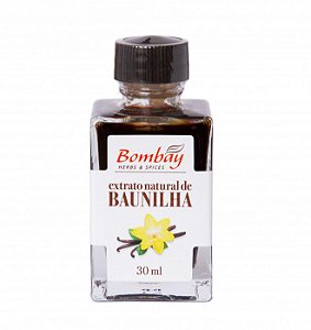 Extrato Natural de Baunilha 30ml - Bombay