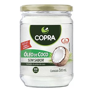 Óleo de Coco Sem Cheiro/Sabor 500ml - Copra