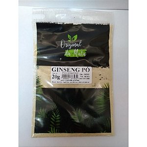 Ginseng Pó 20g - Original da Mata